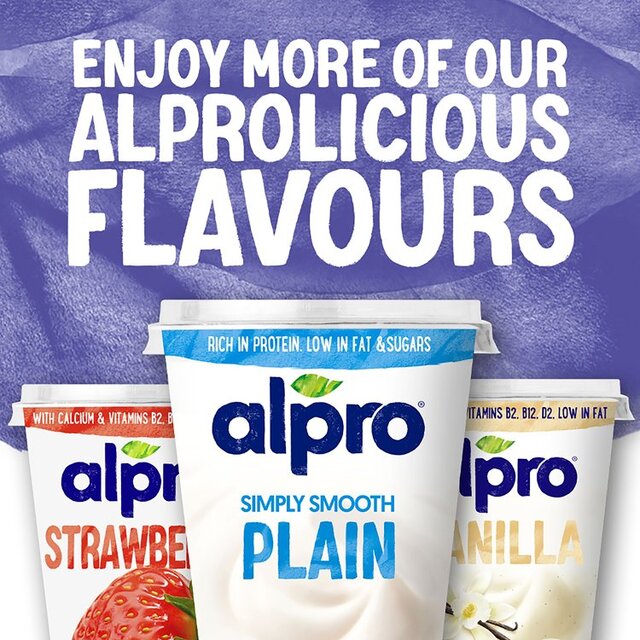 Alpro Raspberry-Cranberry & Blackberry Yoghurt Alternative thumbnail 4