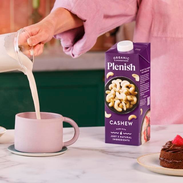 Plenish Organic Cashew Unsweetened Drink Long Life thumbnail 2