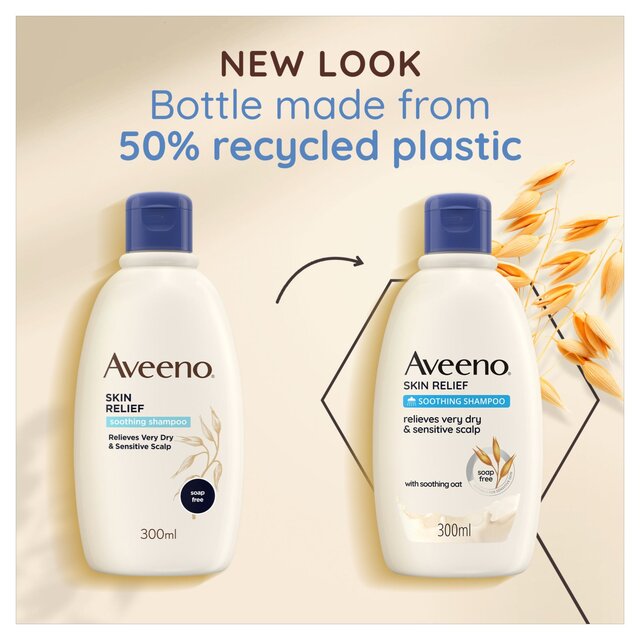 Aveeno Skin Relief Soothing Shampoo for a Dry Sensitive Scalp thumbnail 3