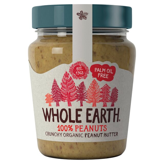 Whole Earth Organic Crunchy Palm Oil Free Peanut Butter thumbnail 2