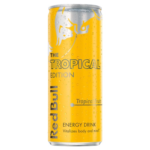 Red Bull Energy Drink Tropical Edition Tropical Fruits thumbnail 2