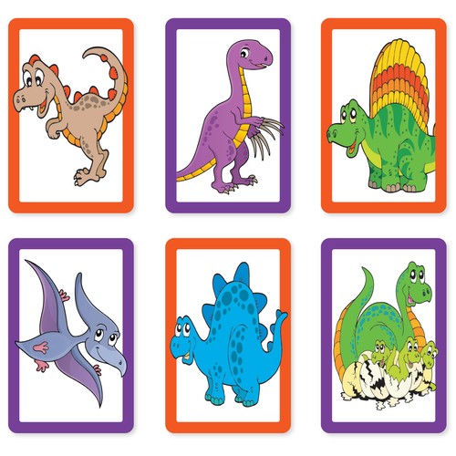 Dinosaur Snap & Pairs Card Game, 4yrs+ thumbnail 3