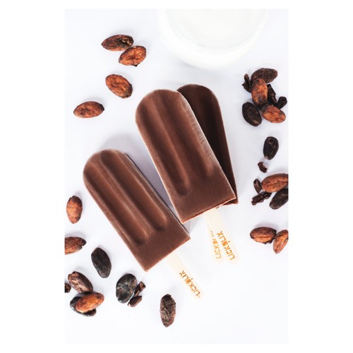 Lickalix Organic Simply Chocolate Ice Lollies thumbnail 2