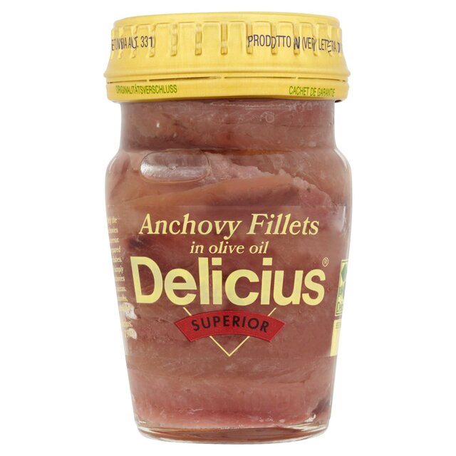 Delicius Anchovy Fillets in Olive Oil