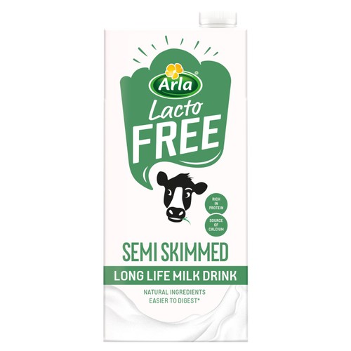 Arla LactoFREE Long Life Semi Skimmed Milk Drink  thumbnail 2