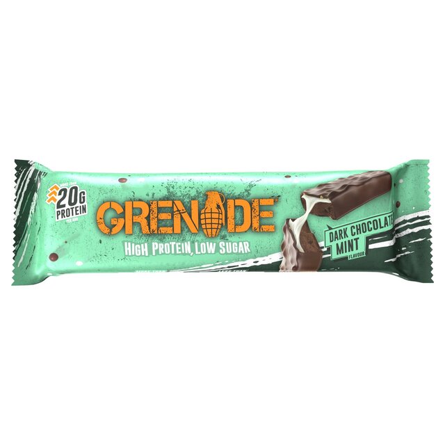 Grenade Dark Chocolate Mint Protein Bar