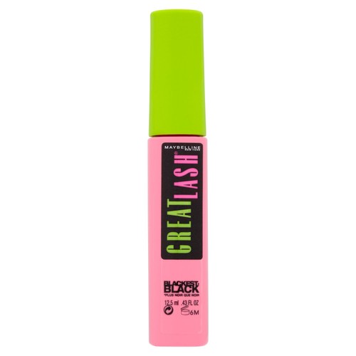 Maybelline Great Lash Mascara Blackest Black  thumbnail 2
