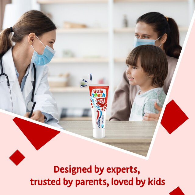 Aquafresh Kids Toothpaste Little Teeth Age 3-5 thumbnail 7