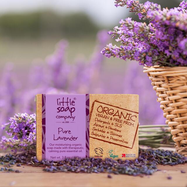 Little Soap Company Organic Bar Soap Lavender thumbnail 3