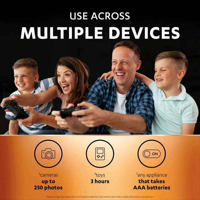 Duracell Recharge Plus AAA Rechargeable Batteries thumbnail 4