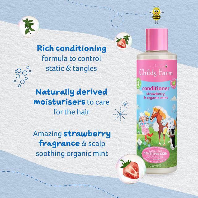 Childs Farm Kids Strawberry & Organic Mint Conditioner thumbnail 4