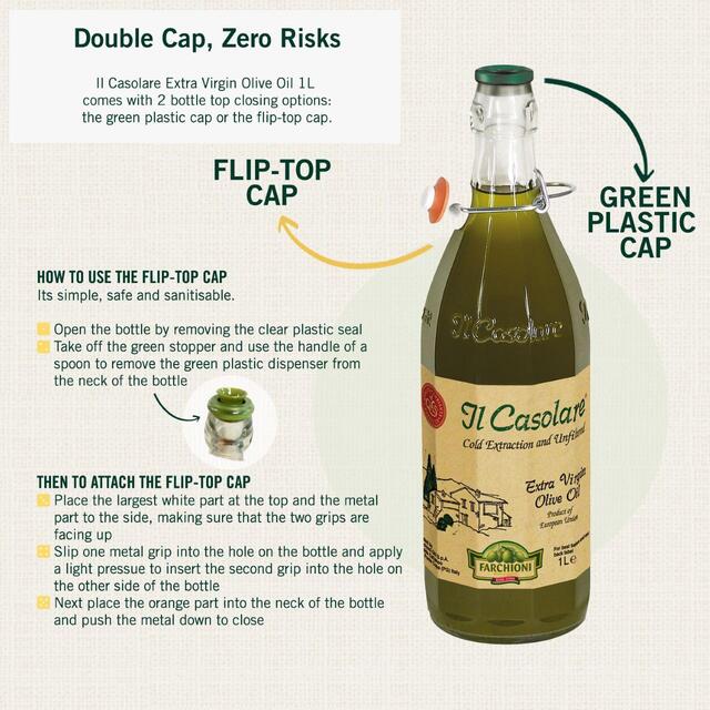 Il Casolare Unfiltered Extra Virgin Olive Oil thumbnail 2