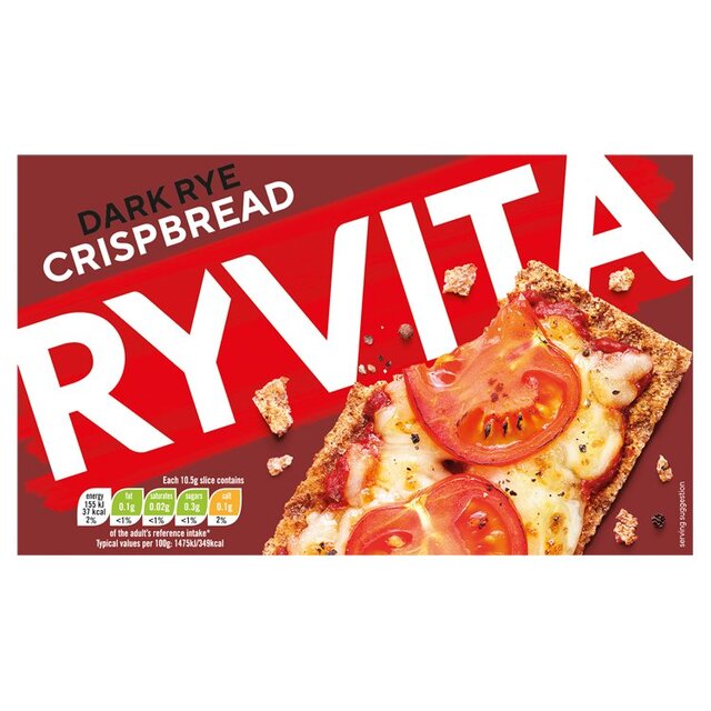 Ryvita Crispbread Dark Rye Crackers thumbnail 2
