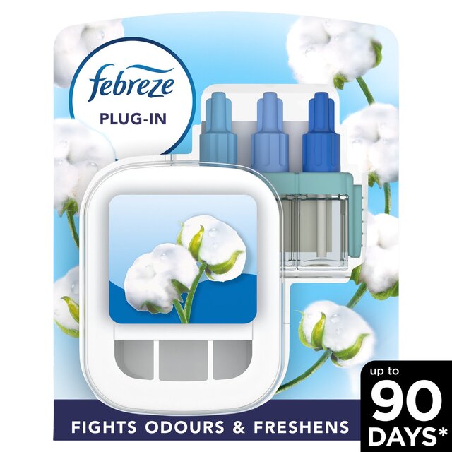 Febreze 3Volution Air Freshener Plug-In Diffuser Cotton