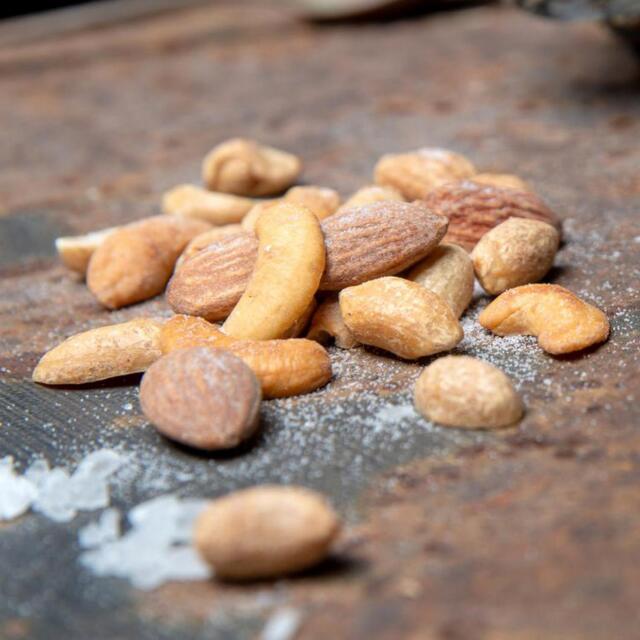 Mr Filberts Simply Sea Salt Mixed Nuts Almonds, Peanuts and Cashews thumbnail 2