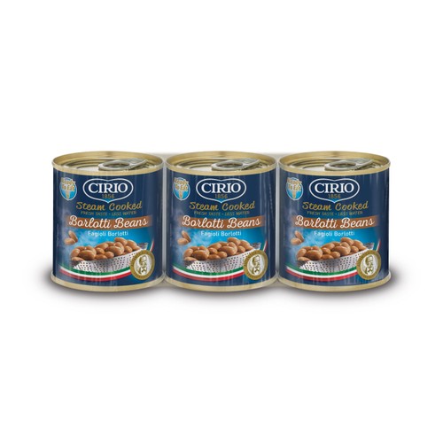 Cirio Steam Cooked Borlotti Beans thumbnail 3