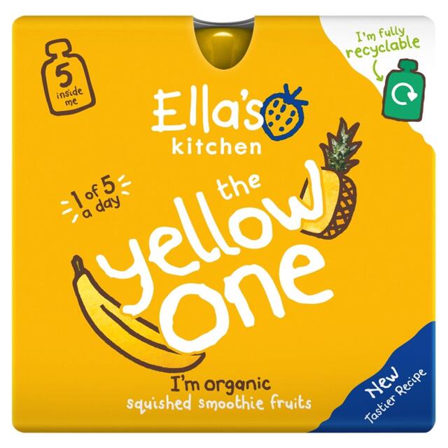 Ella's Kitchen The Yellow One Smoothie Baby Food Pouch 6+ Months thumbnail 2