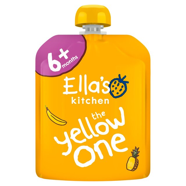 Ella's Kitchen The Yellow One Smoothie Baby Food Pouch 6+ Months thumbnail 3