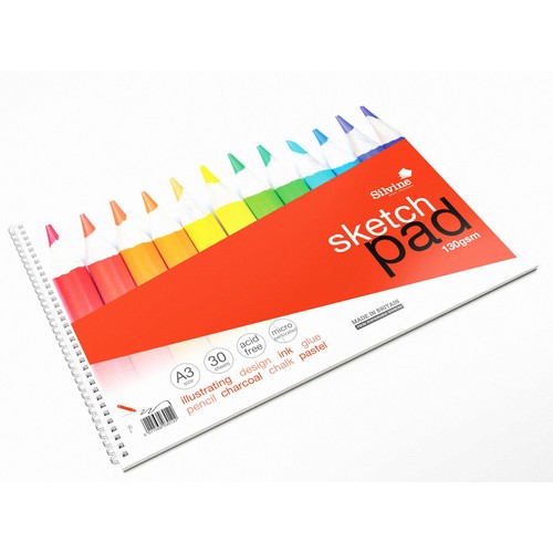 Silvine A3+ Twin Wire Sketch Pad thumbnail 2