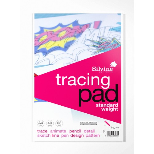 Silvine A4 Tracing Pad