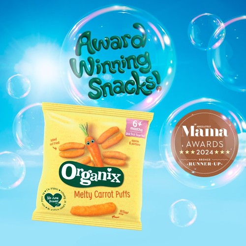 Organix Cheese & Herb Organic Baby Puffs Multipack 10 months+ thumbnail 4