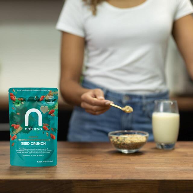 Naturya Organic Breakfast Boost Seed Crunch thumbnail 4