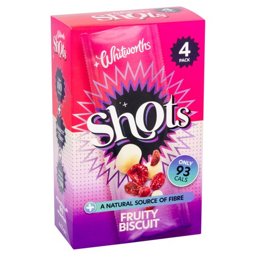 Whitworths Shots Snack Fruity Biscuit thumbnail 3
