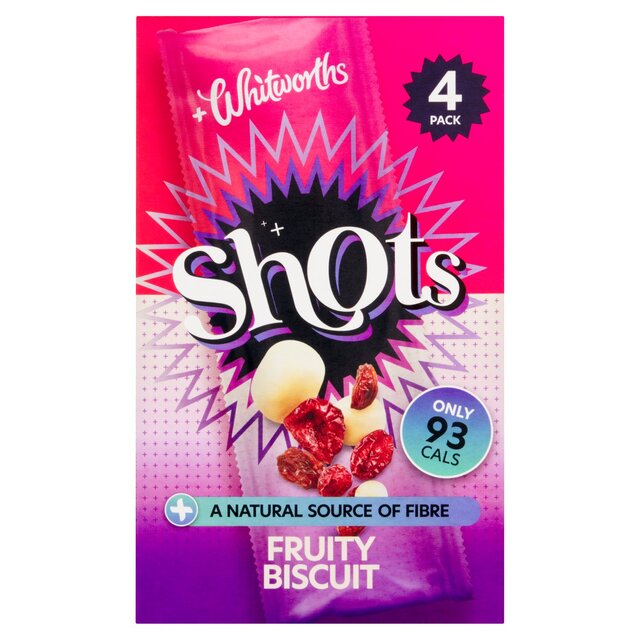 Whitworths Shots Snack Fruity Biscuit