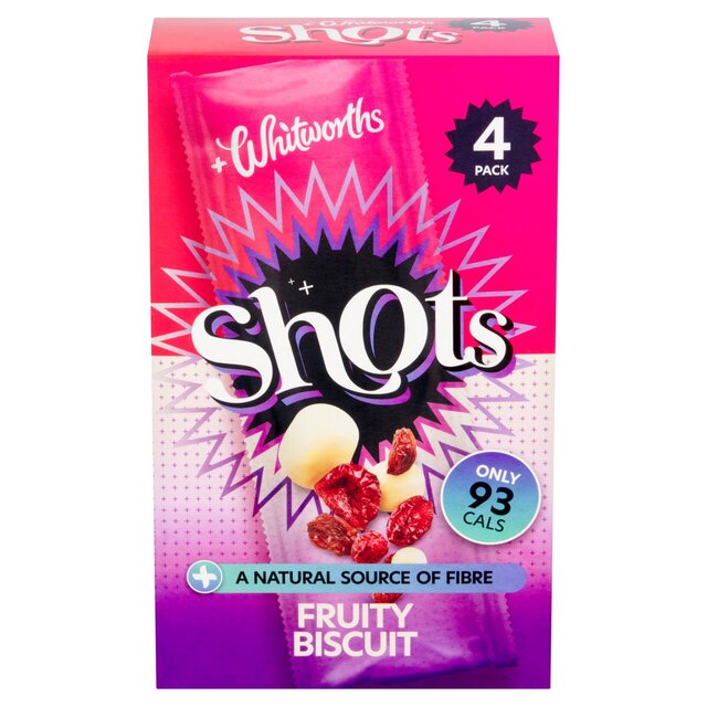 Whitworths Shots Snack Fruity Biscuit thumbnail 2