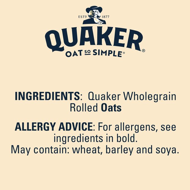 Quaker Oat So Simple Big Bowl Original Porridge Sachets Cereal thumbnail 3
