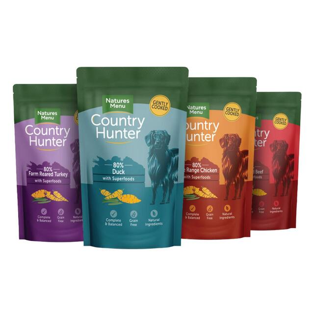 Natures Menu Country Hunter Superfood Selection Wet Dog Food Pouches thumbnail 2
