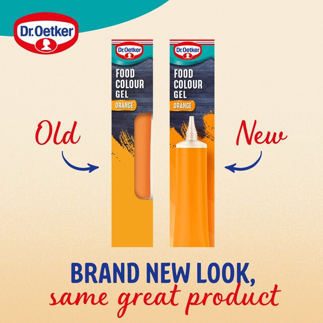 Dr. Oetker Orange Food Colouring Gel thumbnail 2