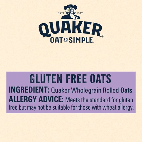 Quaker Oat Gluten Free Original Porridge Cereal thumbnail 4