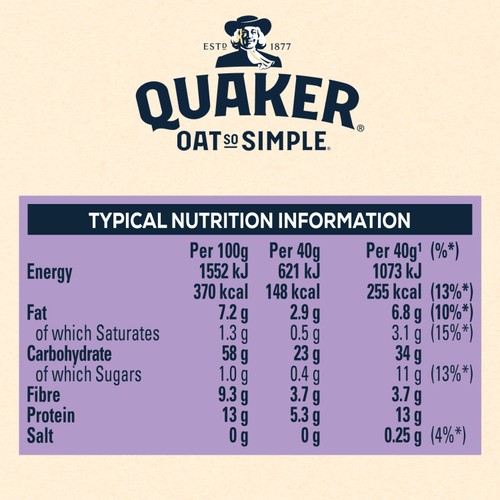 Quaker Oat Gluten Free Original Porridge Cereal thumbnail 5