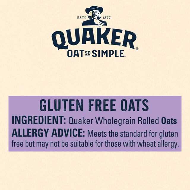 Quaker Oat Gluten Free Original Porridge Cereal thumbnail 4