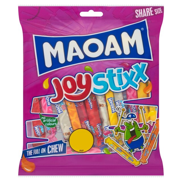 Maoam Joystixx Chewy Wrapped Sweets Sharing Bag