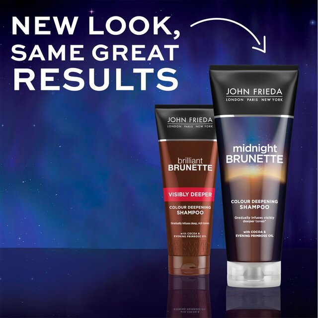 John Frieda Midnight Brunette Colour Deepening Shampoo thumbnail 3