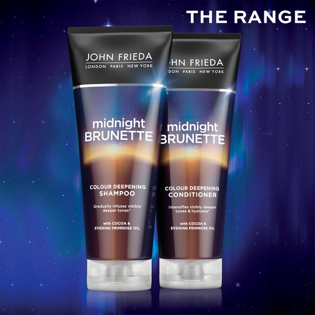 John Frieda Midnight Brunette Colour Deepening Shampoo thumbnail 4