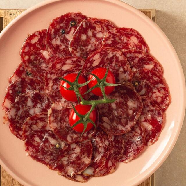 Brindisa Nitrate Free Spanish Salami Iberico Bellota Salchichon Slices thumbnail 3