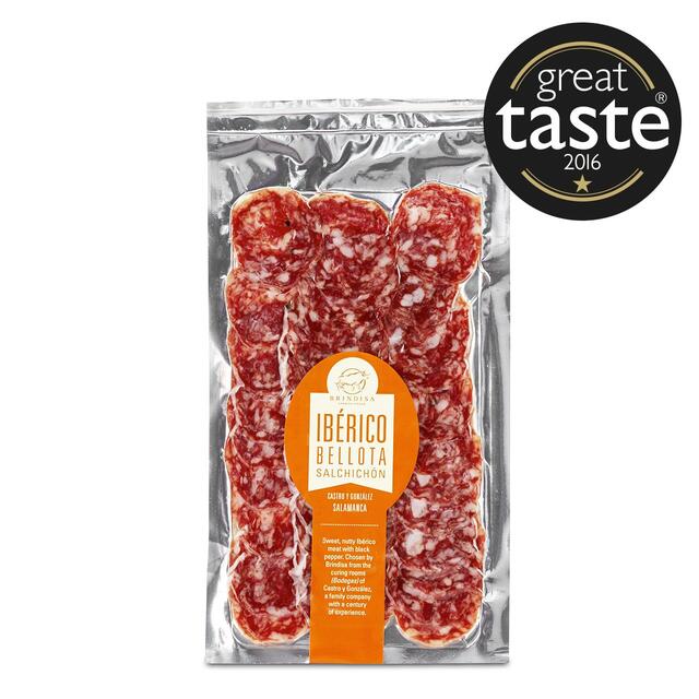 Brindisa Nitrate Free Spanish Salami Iberico Bellota Salchichon Slices thumbnail 4