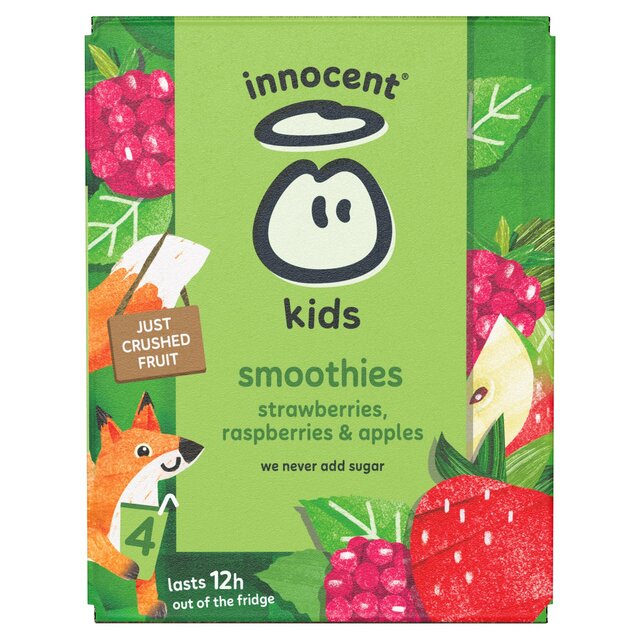 Innocent Kids Strawberries Raspberries & Apple Smoothies thumbnail 4