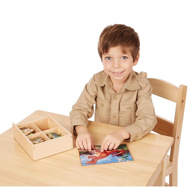 Melissa & Doug Dinosaurs Puzzles in a Box, 3yrs+ thumbnail 3