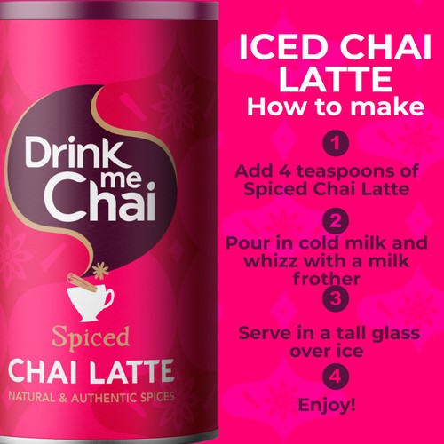 Drink Me Chai Spiced Chai Latte thumbnail 3