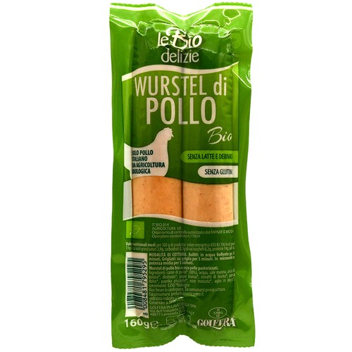 Golfera Organic Chicken Frankfurters Gluten Free