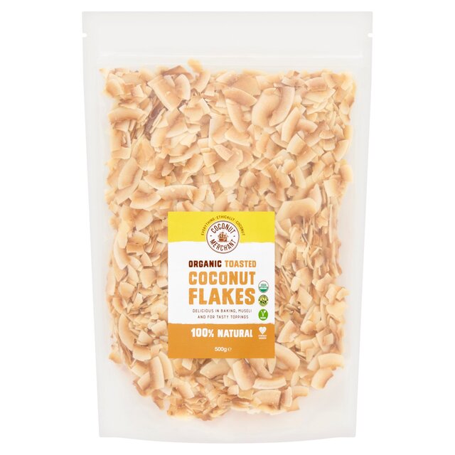 Coconut Merchant Organic Toasted Coconut Flakes