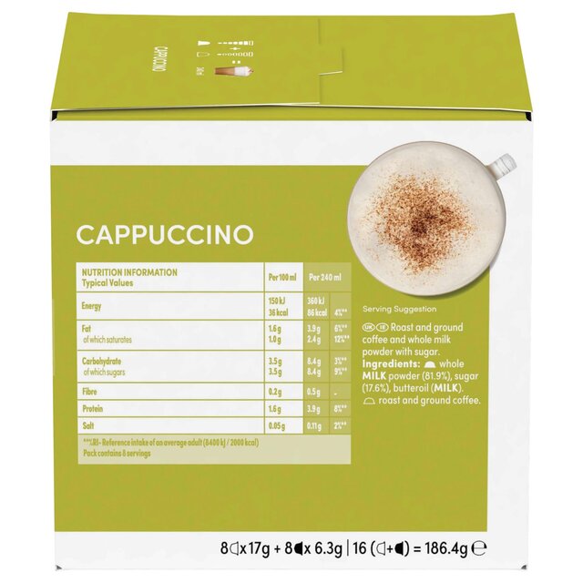 Nescafe Dolce Gusto Cappuccino Pods thumbnail 8