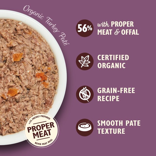 Lily's Kitchen Organic Turkey Dinner for Cats thumbnail 3