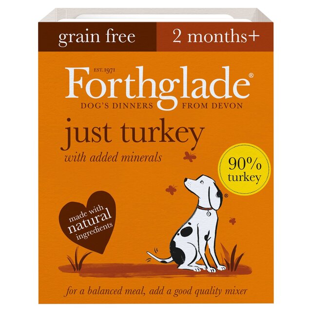 Forthglade Just Turkey Grain Free Wet Dog Food thumbnail 2