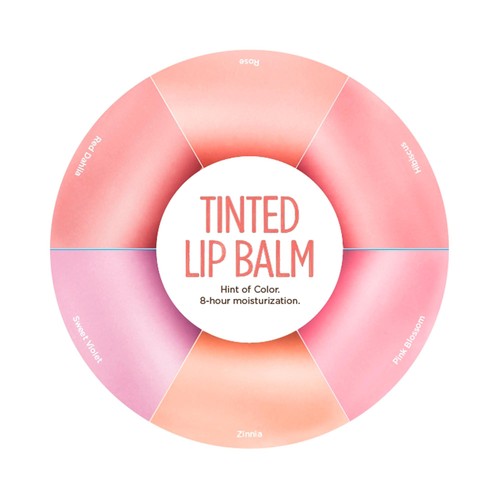 Burt's Bees Tinted Lip Balm, Red Dahlia thumbnail 3