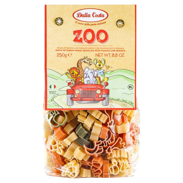Dalla Costa Tri-Colour Zoo Pasta
